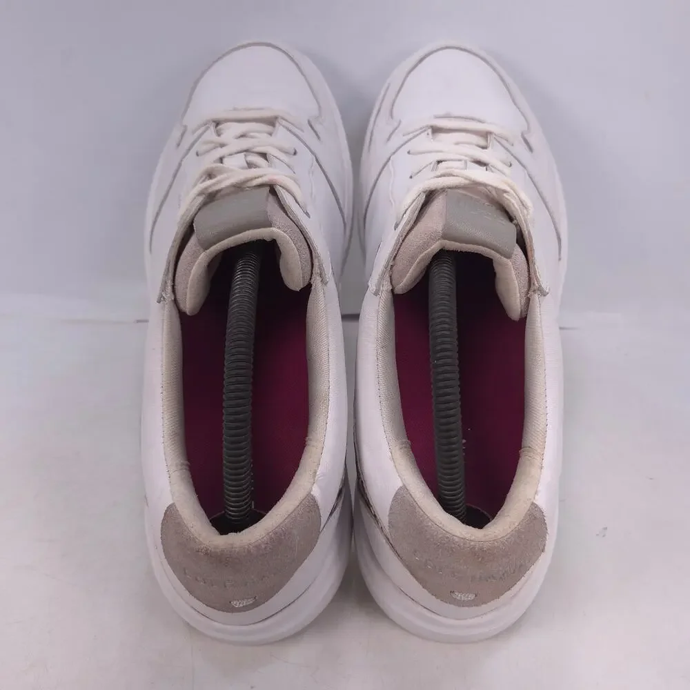 Cole Haan Grand Crosscourt Lace Up Tennis Shoe Womens Size 11 W25206 White